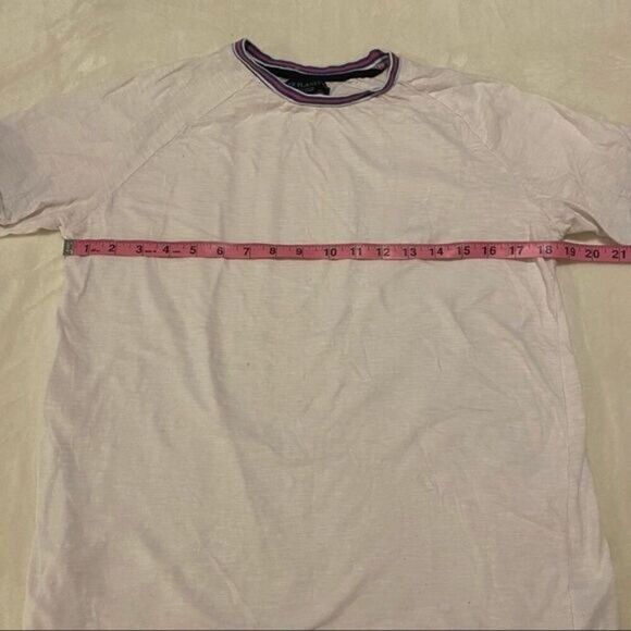 Free planet womens basic white short sleeve fitted crew neck t-shirt size small - Picture 5 of 6